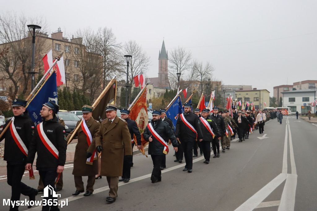 Fotorelacja: Obchody 106. Rocznicy Odzyskania Niepodległości w Myszkowie