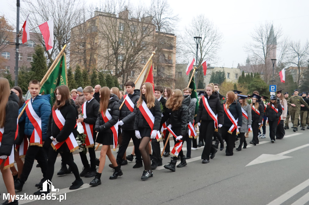 Fotorelacja: Obchody 106. Rocznicy Odzyskania Niepodległości w Myszkowie