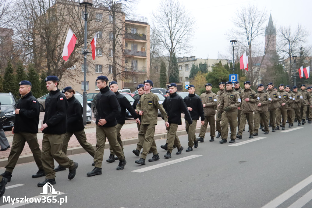 Fotorelacja: Obchody 106. Rocznicy Odzyskania Niepodległości w Myszkowie