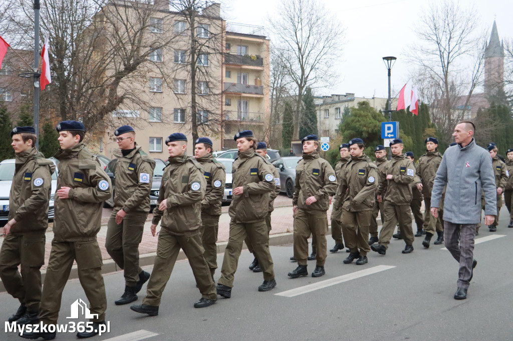 Fotorelacja: Obchody 106. Rocznicy Odzyskania Niepodległości w Myszkowie