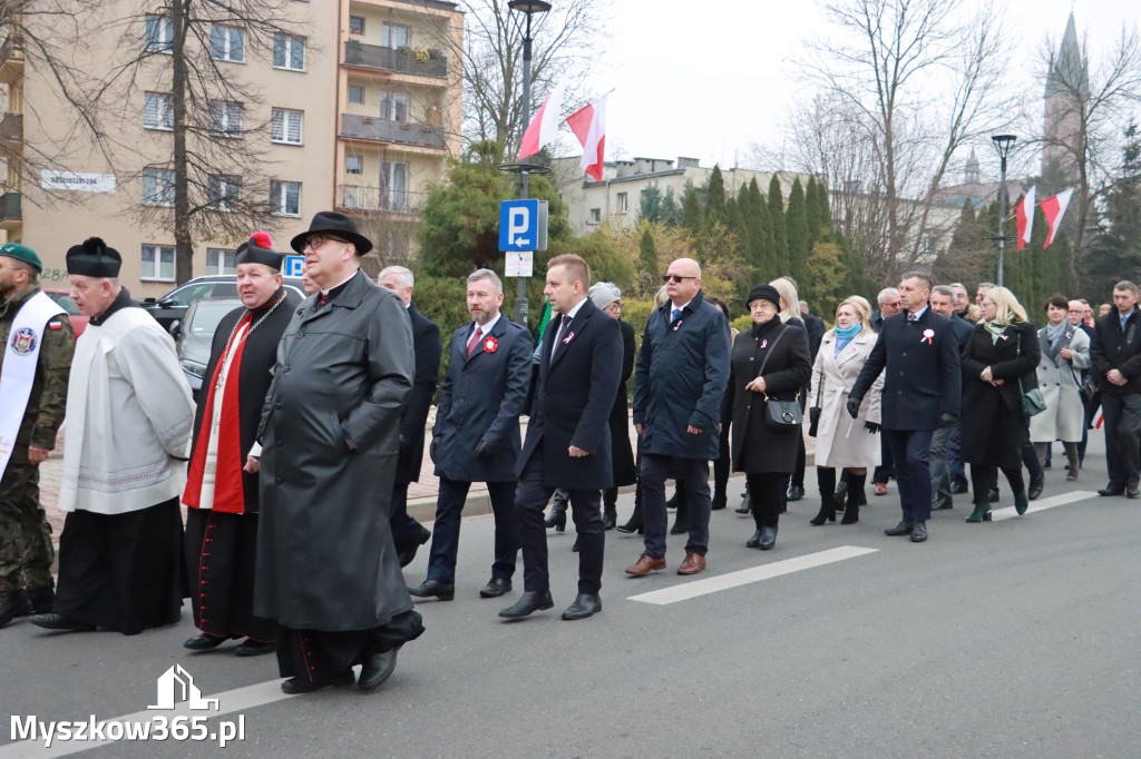 Fotorelacja: Obchody 106. Rocznicy Odzyskania Niepodległości w Myszkowie