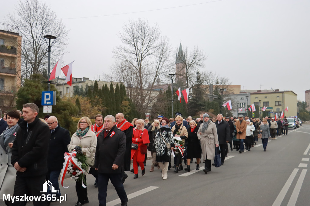 Fotorelacja: Obchody 106. Rocznicy Odzyskania Niepodległości w Myszkowie