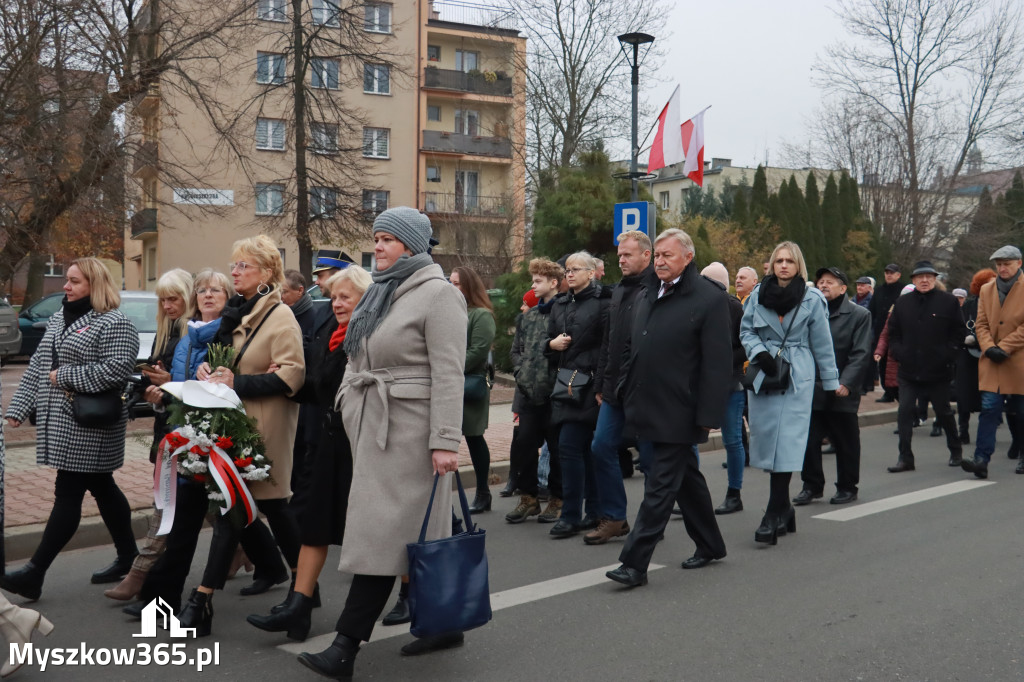 Fotorelacja: Obchody 106. Rocznicy Odzyskania Niepodległości w Myszkowie