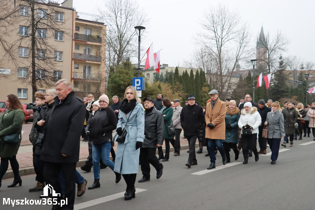 Fotorelacja: Obchody 106. Rocznicy Odzyskania Niepodległości w Myszkowie