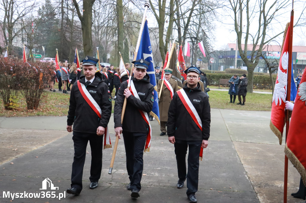 Fotorelacja: Obchody 106. Rocznicy Odzyskania Niepodległości w Myszkowie