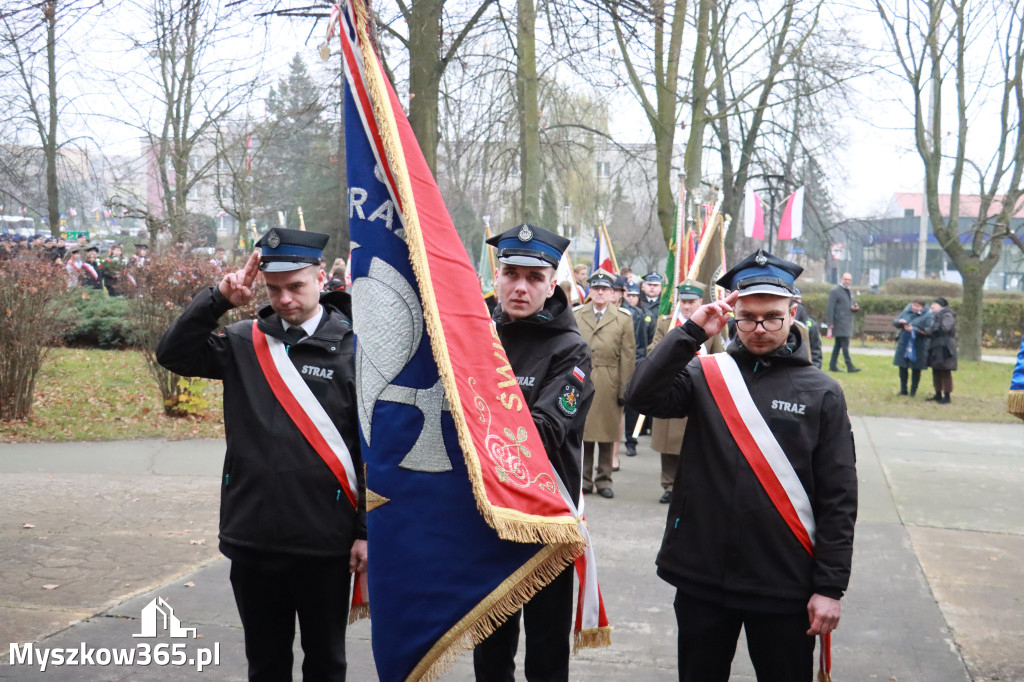 Fotorelacja: Obchody 106. Rocznicy Odzyskania Niepodległości w Myszkowie