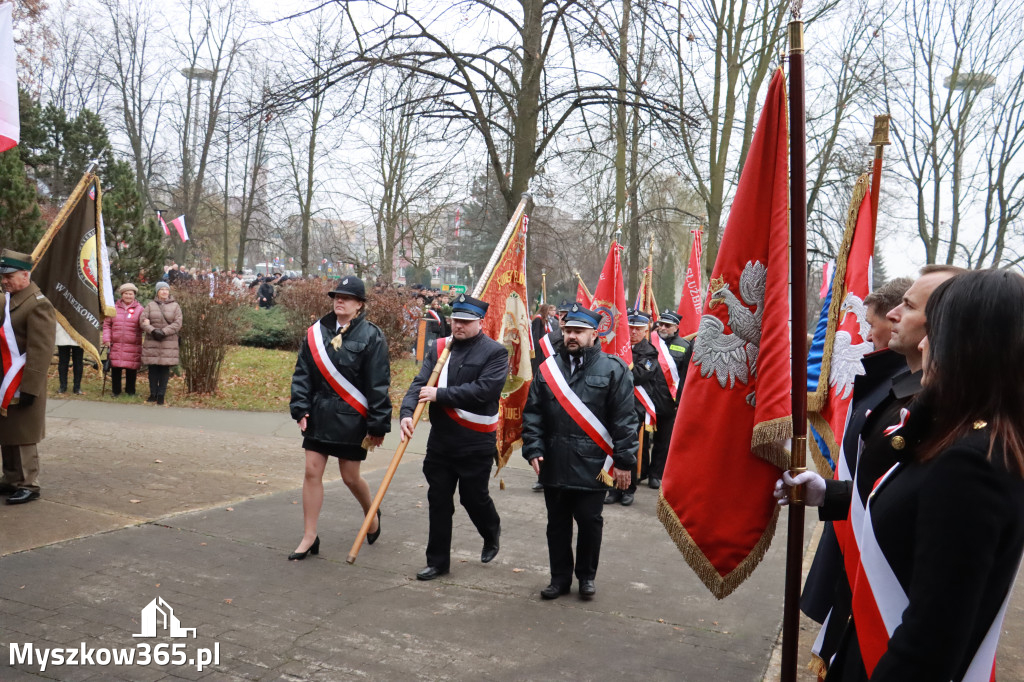 Fotorelacja: Obchody 106. Rocznicy Odzyskania Niepodległości w Myszkowie