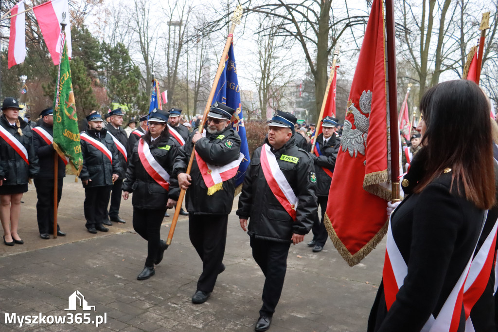 Fotorelacja: Obchody 106. Rocznicy Odzyskania Niepodległości w Myszkowie