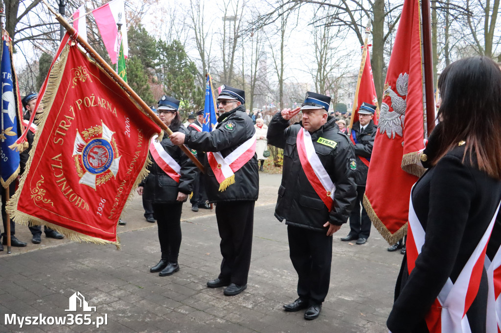 Fotorelacja: Obchody 106. Rocznicy Odzyskania Niepodległości w Myszkowie