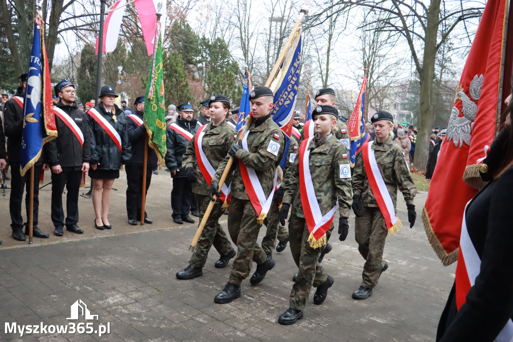 Fotorelacja: Obchody 106. Rocznicy Odzyskania Niepodległości w Myszkowie