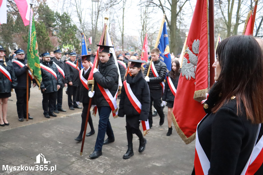 Fotorelacja: Obchody 106. Rocznicy Odzyskania Niepodległości w Myszkowie