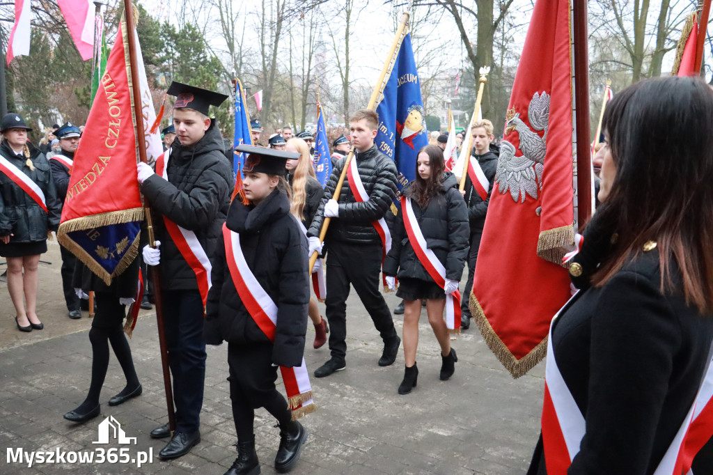 Fotorelacja: Obchody 106. Rocznicy Odzyskania Niepodległości w Myszkowie