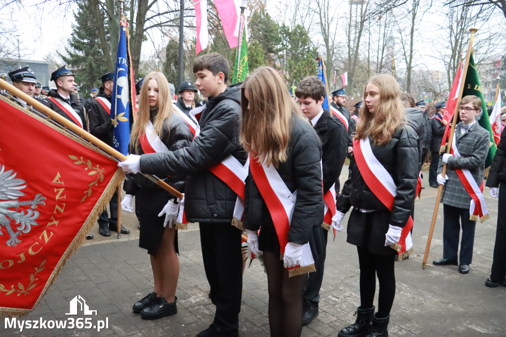 Fotorelacja: Obchody 106. Rocznicy Odzyskania Niepodległości w Myszkowie