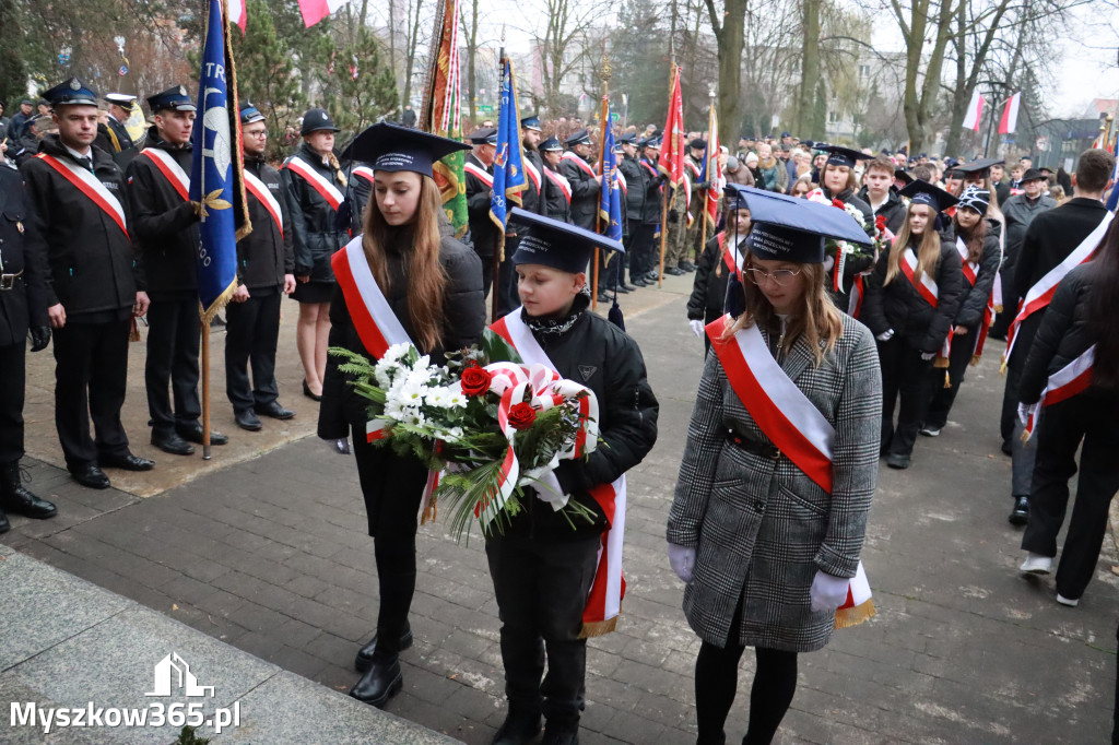 Fotorelacja: Obchody 106. Rocznicy Odzyskania Niepodległości w Myszkowie