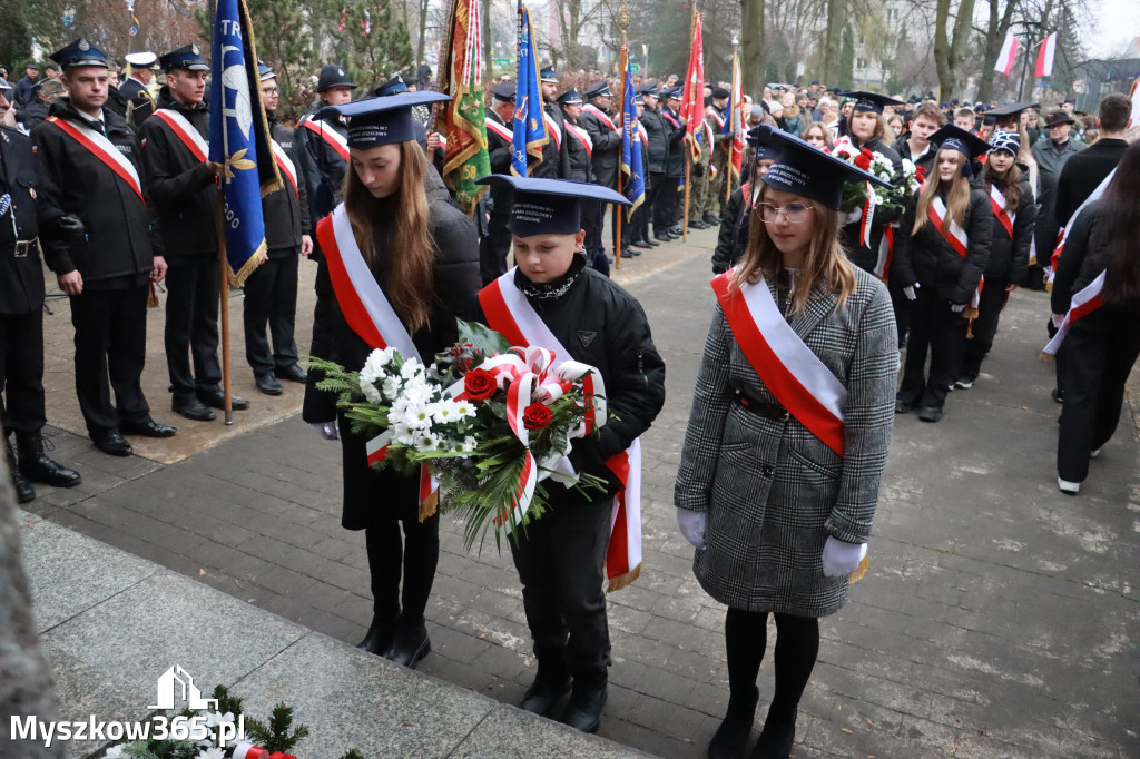 Fotorelacja: Obchody 106. Rocznicy Odzyskania Niepodległości w Myszkowie