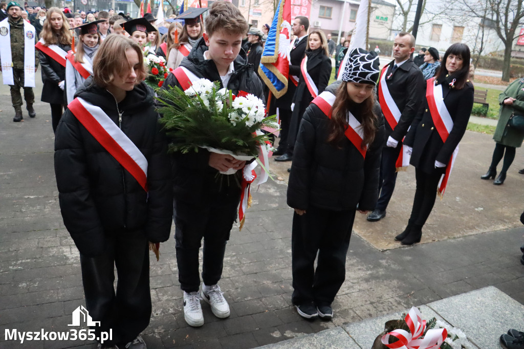 Fotorelacja: Obchody 106. Rocznicy Odzyskania Niepodległości w Myszkowie