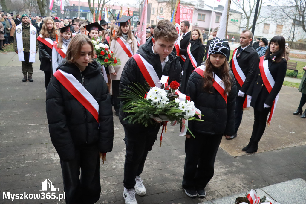 Fotorelacja: Obchody 106. Rocznicy Odzyskania Niepodległości w Myszkowie