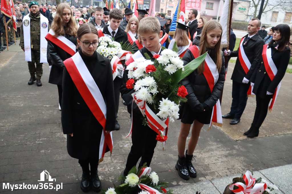 Fotorelacja: Obchody 106. Rocznicy Odzyskania Niepodległości w Myszkowie