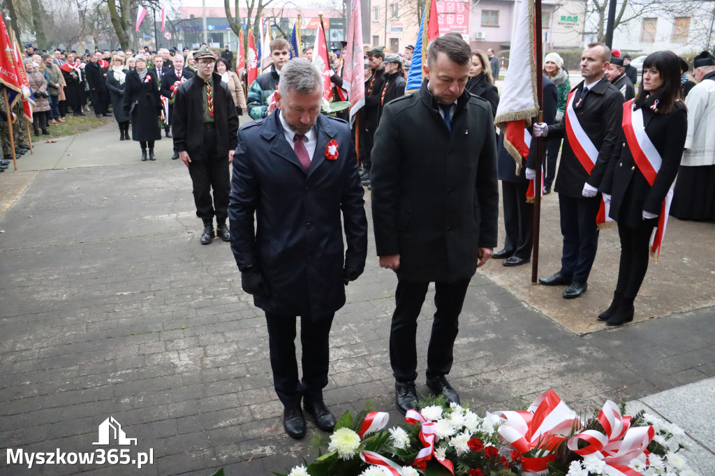 Fotorelacja: Obchody 106. Rocznicy Odzyskania Niepodległości w Myszkowie