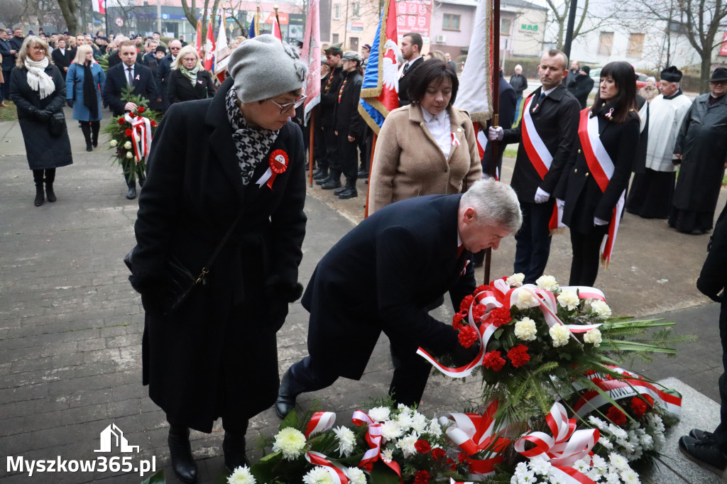 Fotorelacja: Obchody 106. Rocznicy Odzyskania Niepodległości w Myszkowie