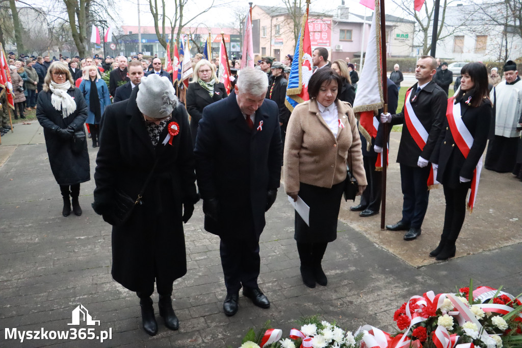 Fotorelacja: Obchody 106. Rocznicy Odzyskania Niepodległości w Myszkowie