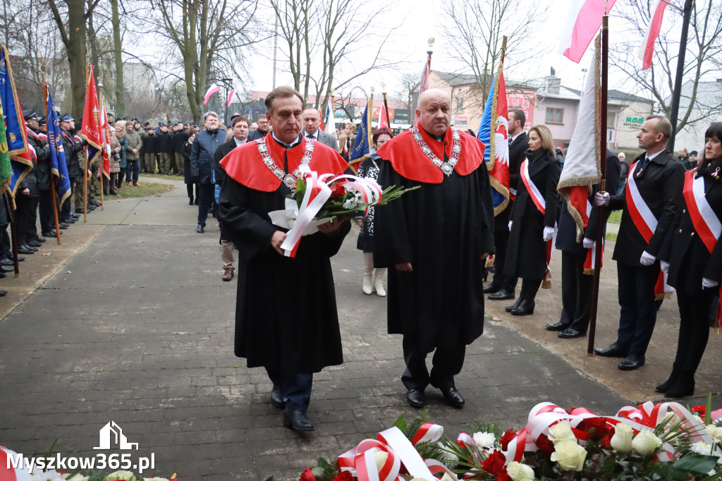 Fotorelacja: Obchody 106. Rocznicy Odzyskania Niepodległości w Myszkowie