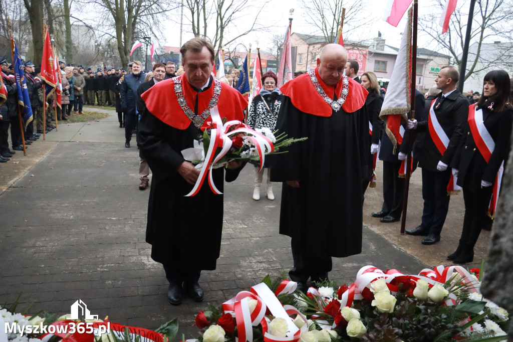 Fotorelacja: Obchody 106. Rocznicy Odzyskania Niepodległości w Myszkowie