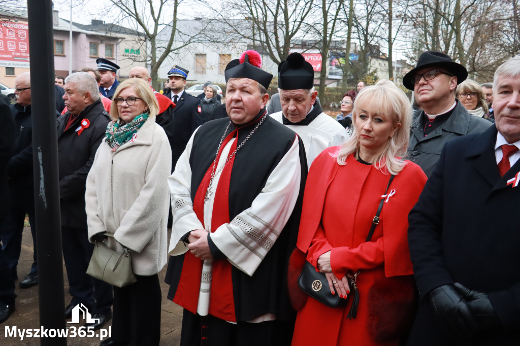 Fotorelacja: Obchody 106. Rocznicy Odzyskania Niepodległości w Myszkowie