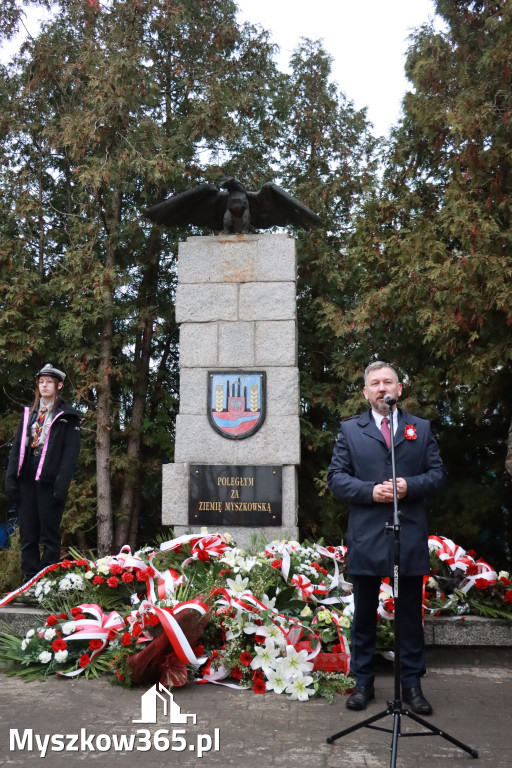 Fotorelacja: Obchody 106. Rocznicy Odzyskania Niepodległości w Myszkowie