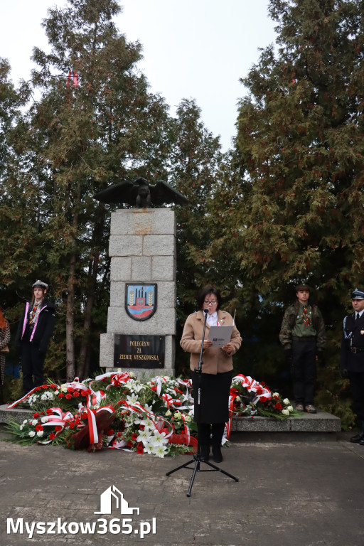 Fotorelacja: Obchody 106. Rocznicy Odzyskania Niepodległości w Myszkowie