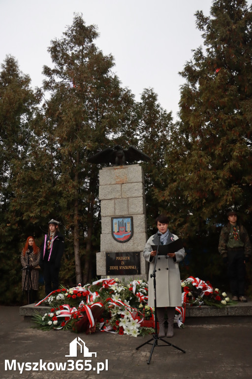 Fotorelacja: Obchody 106. Rocznicy Odzyskania Niepodległości w Myszkowie