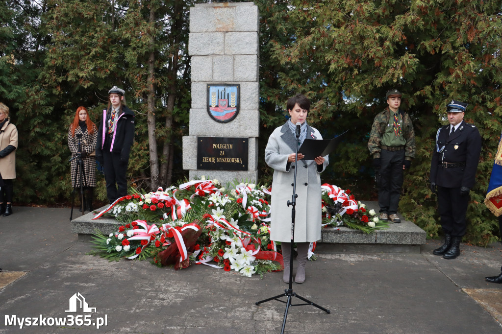 Fotorelacja: Obchody 106. Rocznicy Odzyskania Niepodległości w Myszkowie