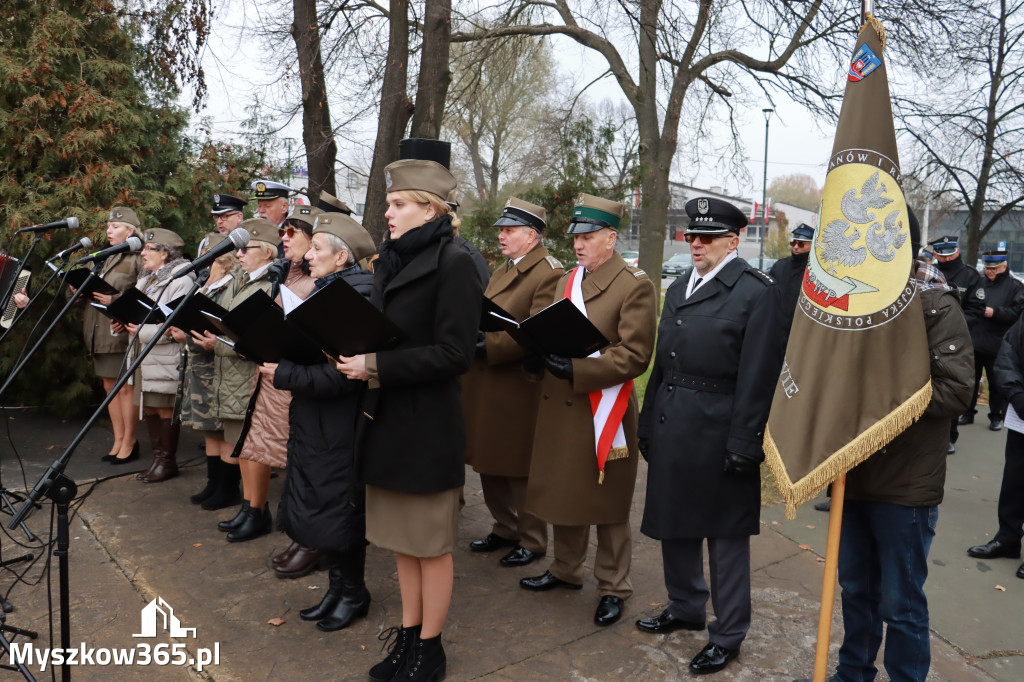 Fotorelacja: Obchody 106. Rocznicy Odzyskania Niepodległości w Myszkowie