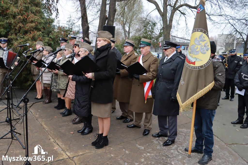 Fotorelacja: Obchody 106. Rocznicy Odzyskania Niepodległości w Myszkowie