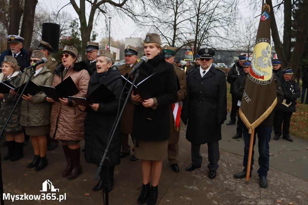 Fotorelacja: Obchody 106. Rocznicy Odzyskania Niepodległości w Myszkowie