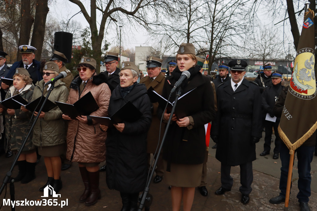 Fotorelacja: Obchody 106. Rocznicy Odzyskania Niepodległości w Myszkowie