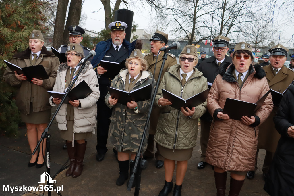 Fotorelacja: Obchody 106. Rocznicy Odzyskania Niepodległości w Myszkowie