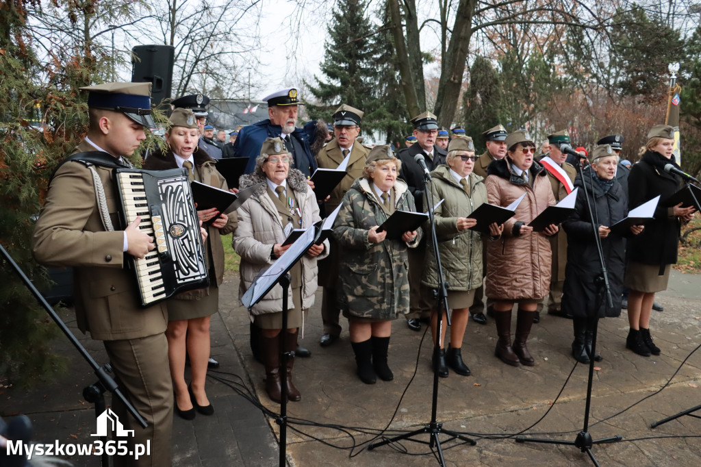 Fotorelacja: Obchody 106. Rocznicy Odzyskania Niepodległości w Myszkowie