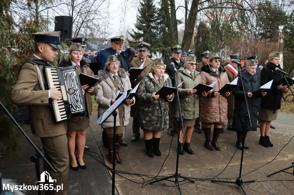 Fotorelacja: Obchody 106. Rocznicy Odzyskania Niepodległości w Myszkowie