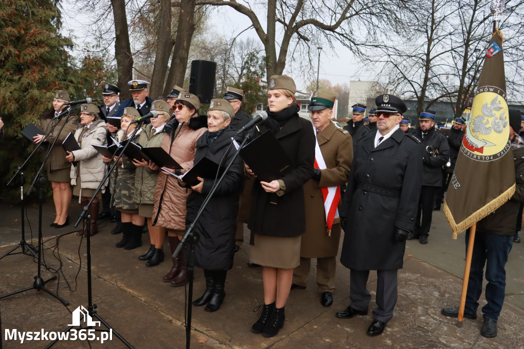 Fotorelacja: Obchody 106. Rocznicy Odzyskania Niepodległości w Myszkowie