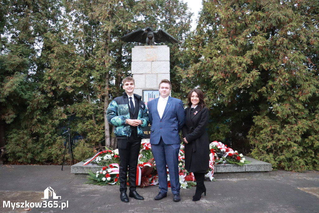 Fotorelacja: Obchody 106. Rocznicy Odzyskania Niepodległości w Myszkowie