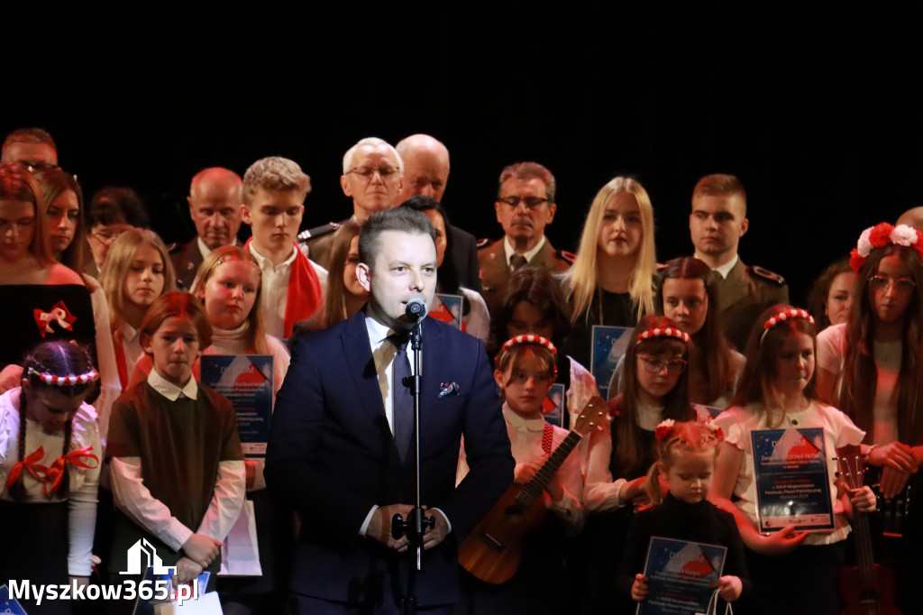 Fotorelacja: Koncert Galowy Festiwalu Pieśni Patriotycznej w Myszkowie