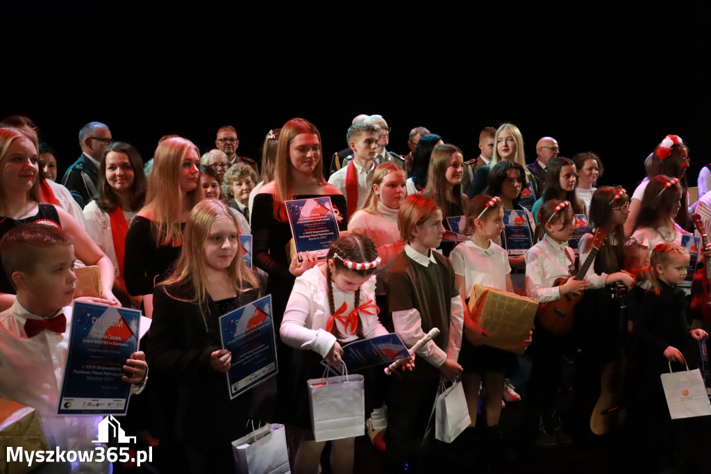 Fotorelacja: Koncert Galowy Festiwalu Pieśni Patriotycznej w Myszkowie