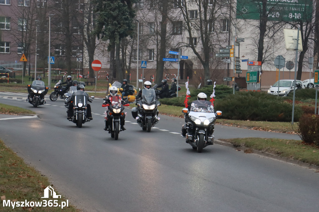 Fotorelacja: Motocyklowa PARADA NIEPODLEGŁOŚCI w Myszkowie