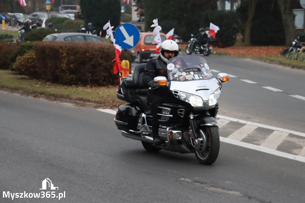 Fotorelacja: Motocyklowa PARADA NIEPODLEGŁOŚCI w Myszkowie