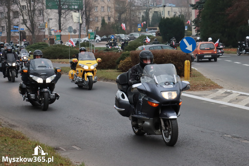 Fotorelacja: Motocyklowa PARADA NIEPODLEGŁOŚCI w Myszkowie