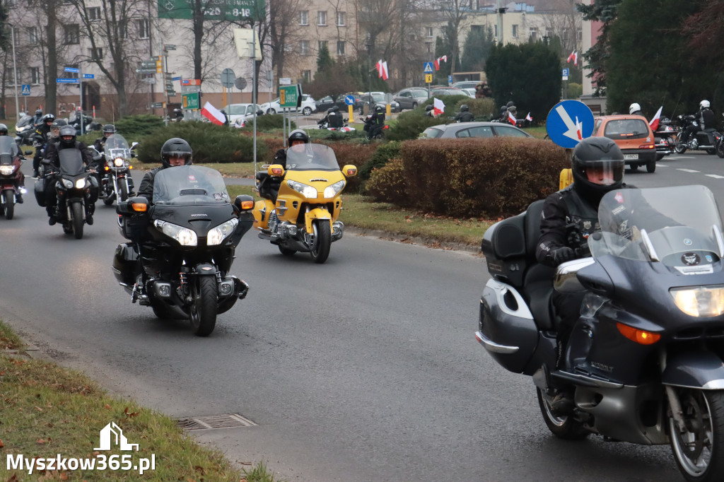 Fotorelacja: Motocyklowa PARADA NIEPODLEGŁOŚCI w Myszkowie