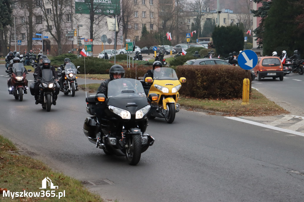 Fotorelacja: Motocyklowa PARADA NIEPODLEGŁOŚCI w Myszkowie