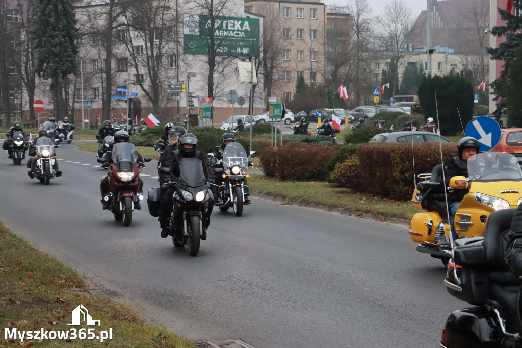 Fotorelacja: Motocyklowa PARADA NIEPODLEGŁOŚCI w Myszkowie