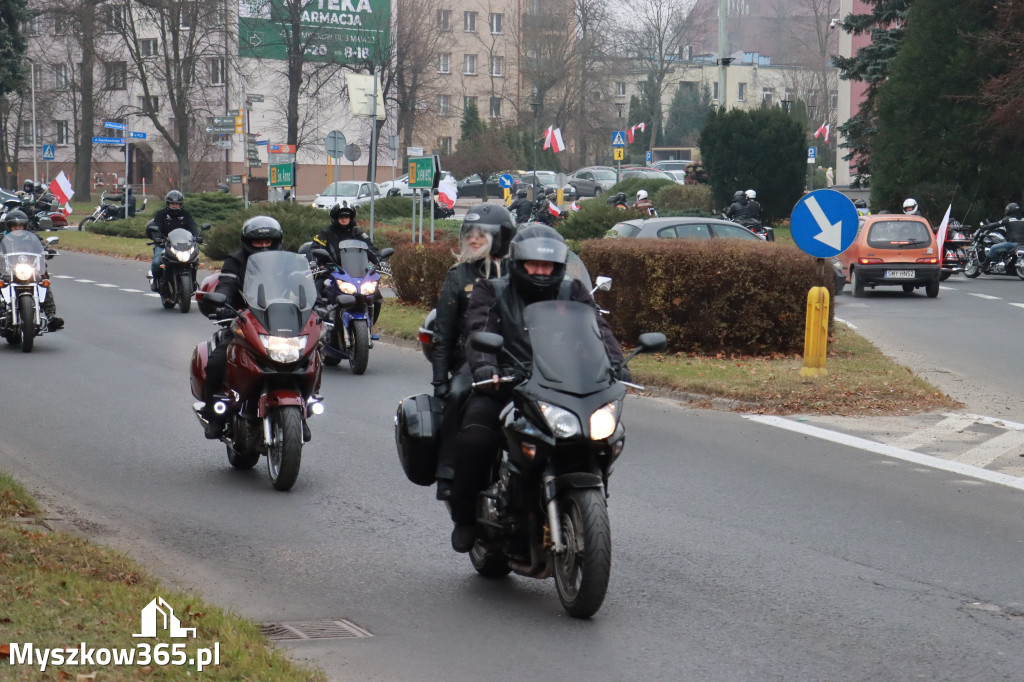 Fotorelacja: Motocyklowa PARADA NIEPODLEGŁOŚCI w Myszkowie